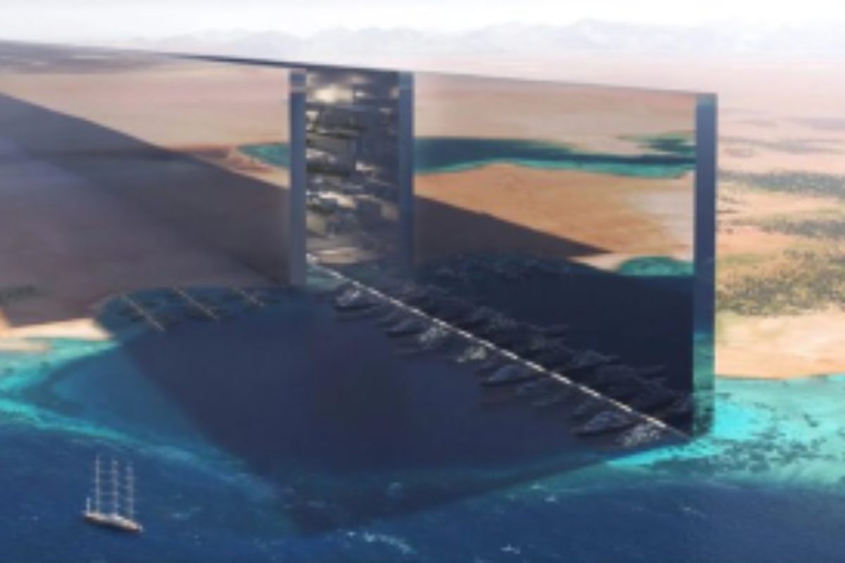 Il progetto della nuova città futuristica in Arabia Saudita.