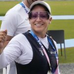 La stimolante storia di Adriana Ruano, oro olimpico: nata ginnasta, trionfa nel tiro a volo