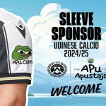 Udinese Calcio, il meme coin Apu Apustaja sponsor di manica: di cosa si tratta?