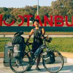 Tatsuya in bici su instagram